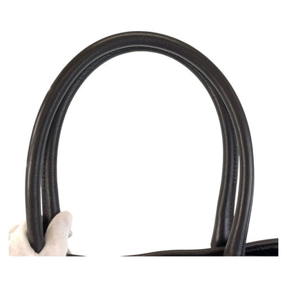 Gucci GG Pattern Brown Silver Hardware Nylon/leather 257304 Tote Bag Shoulder