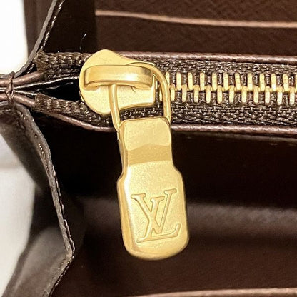 Louis Vuitton Damier Portefeuille Sarah N63209 Long Wallet Bifold Wallet Unisex