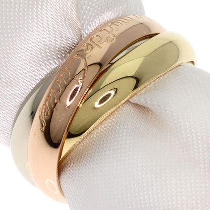 Cartier Trinity #48 Ring 18K Yellow Gold 18K White Gold 18K Pink Gold Ladies