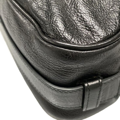 Yvessaint Laurent Rivegauche (ysl) Shoulder Bag Mombasa 105480 Black Leather