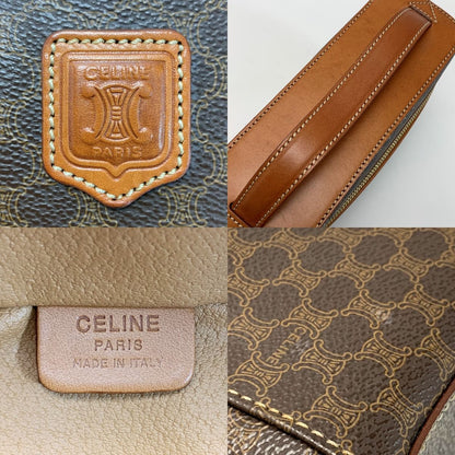 Celine Macadam Pattern Mc96 Makeup Pouch Vanity Bag Ladies