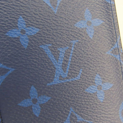 Louis Vuitton Long Wallet Portefeuille Brazza M30297 Taiga Llama Taiga Monogram