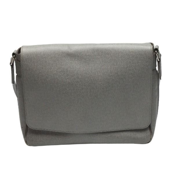 Louis Vuitton M32623 Taiga Men's Gentleman's Romain MM Shoulder Bag Louis