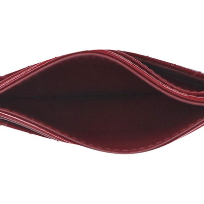Christian Dior Lady Dior Patent Cannage Card Case Women