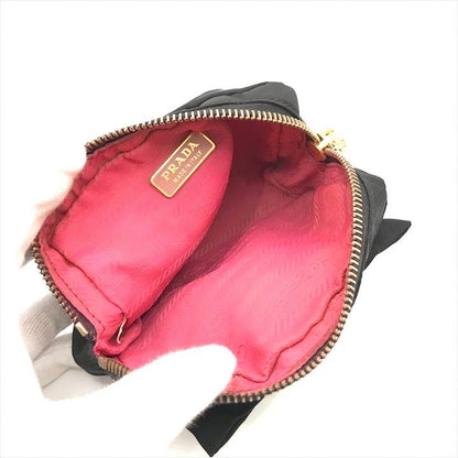 Prada Nylon Tessuto Ribbon Pouch