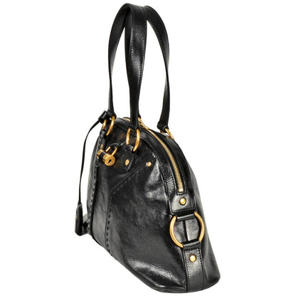 Saint Laurent Handbag Leather 156464 Black Rive Gauche YSL Tote Bag Women