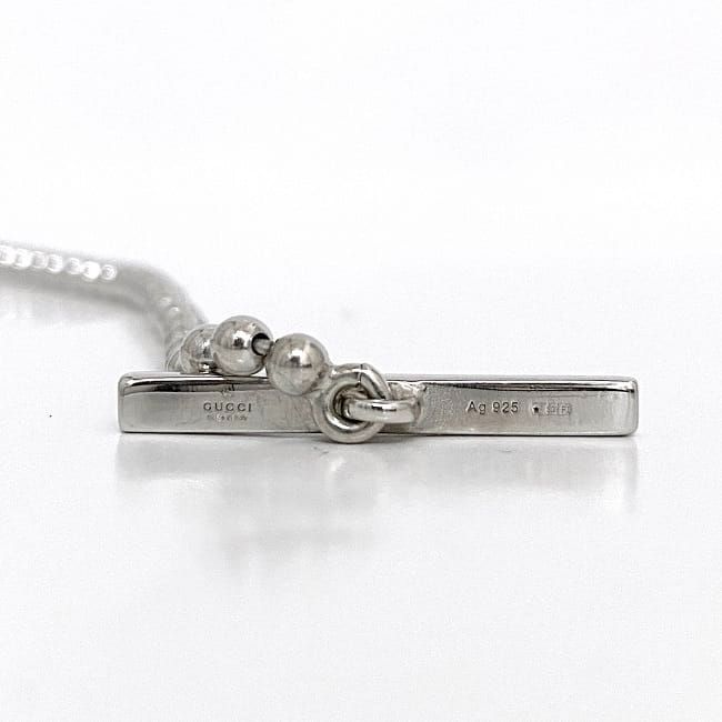 Gucci Ball Chain Necklace in Silver with Star Ring