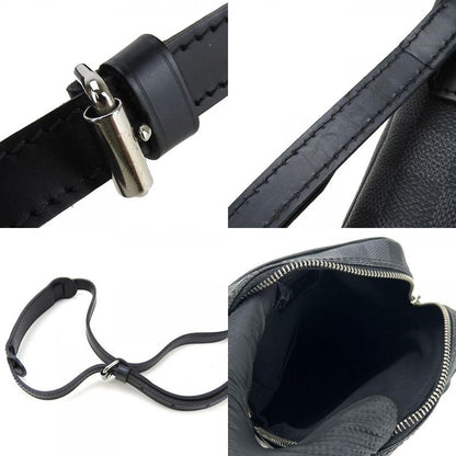 Louis Vuitton Shoulder Bag LEM N41446 Damier Graphite Grey Black Silver