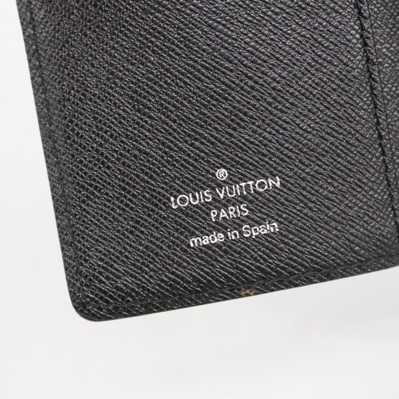 Louis Vuitton Notebook Cabas - Epi Agenda PM R20052 Noir Black Men Women Unisex