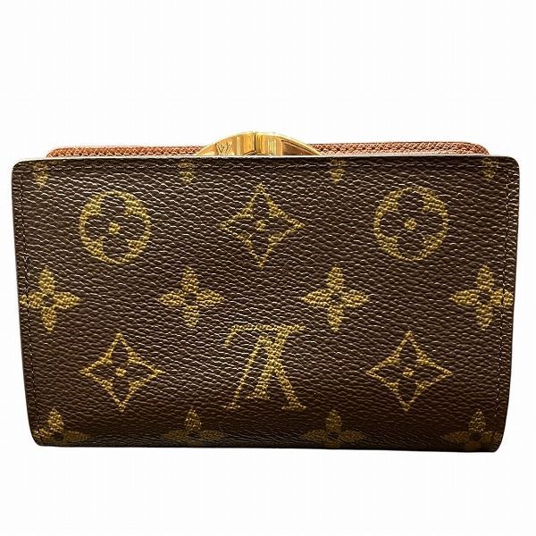 Louis Vuitton Monogram Porte Monet Vieux Viennois M61663 Clasping Bifold Wallet