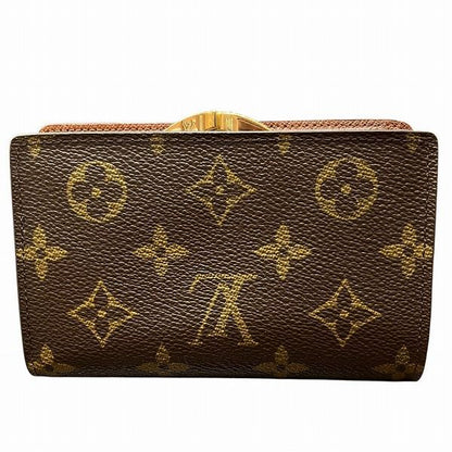Louis Vuitton Monogram Porte Monet Vieux Viennois M61663 Clasping Bifold Wallet