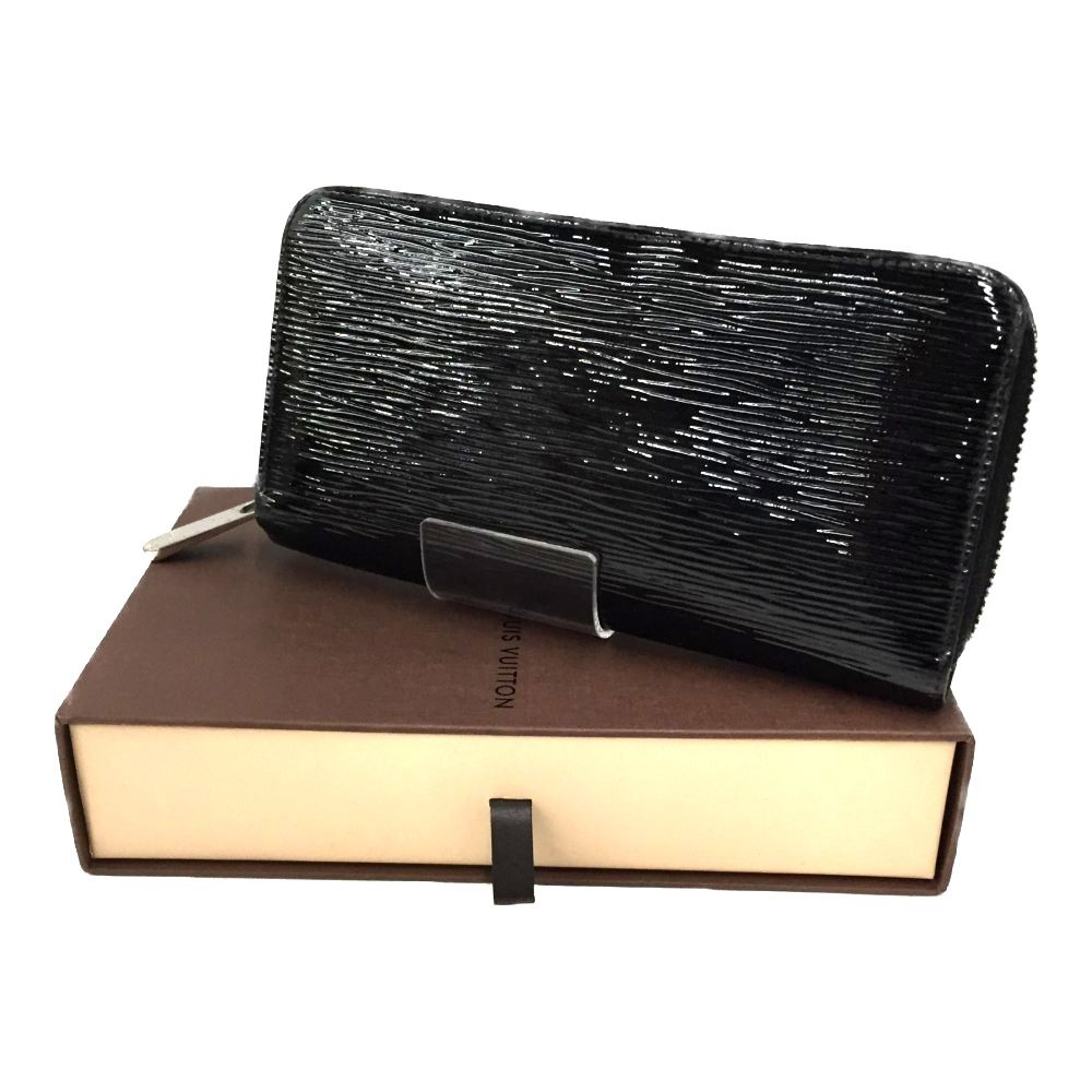 Louis Vuitton Epi Electric Round Zipper Long Wallet Scratch