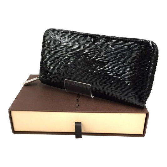 Louis Vuitton Epi Electric Round Zipper Long Wallet Scratch