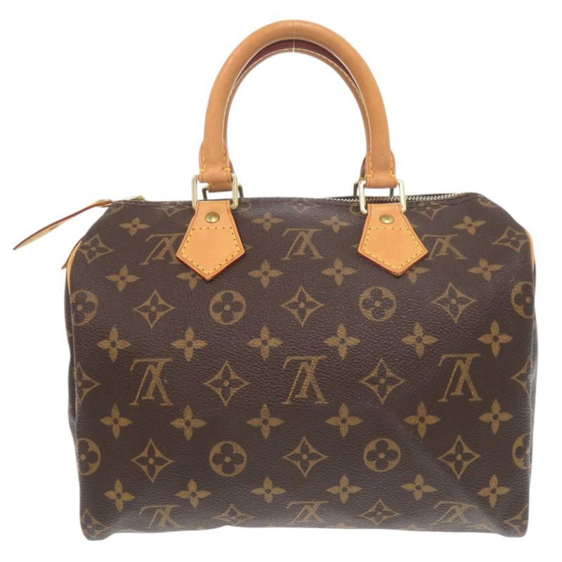 Louis Vuitton Speedy 25 Monogram M41528 Brown Handbag LV 1319 Louis Vuitton