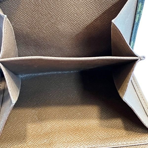 Louis Vuitton Monogram Porte Monebier M61660 Double Hook Trifold Wallet Unisex