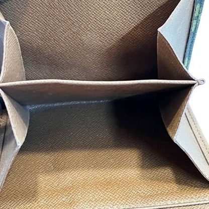 Louis Vuitton Monogram Porte Monebier M61660 Double Hook Trifold Wallet Unisex