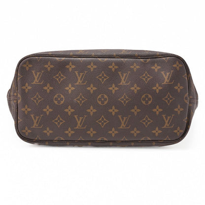 Louis Vuitton Monogram Neverfull MM Brown M40156 (gold Hardware) Tote Bag (gold