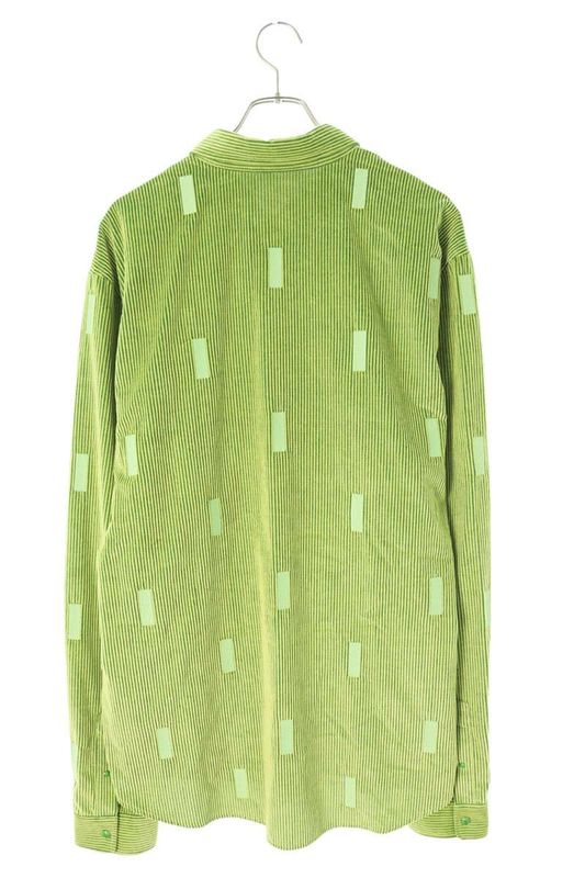 Louis Vuitton 1afxut Park Seo-bo Corduroy Long Sleeve Shirt Men's XL