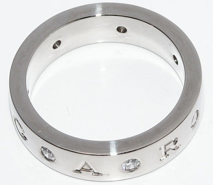 Bulgari Ring 18K White Gold Diamond 7p(020ct) Roman Sorbet Ring 354002