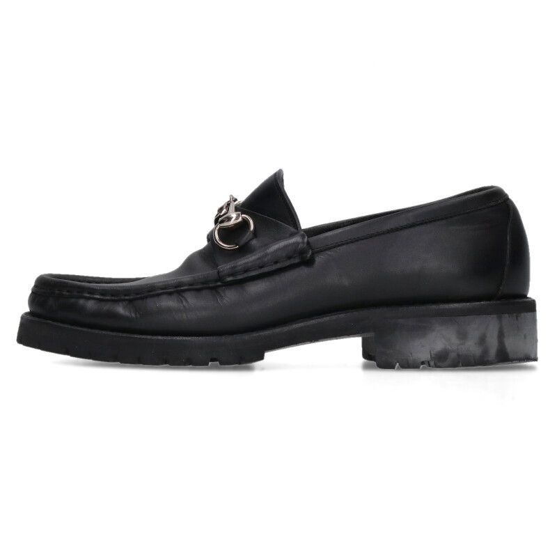 Gucci 46343 Leather Bit Loafer Men's 40.5