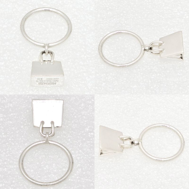 Hermes Kelly Amulet Ring 55 Approx Size 145 Star Ring Silver Sv925 80g 974fi