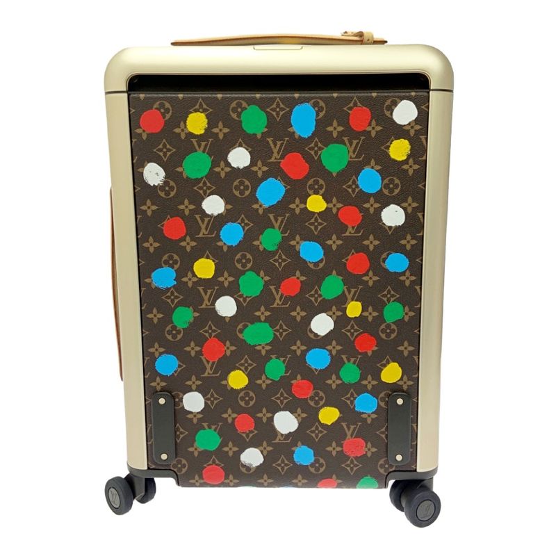 Louis Vuitton M10118 Monogram Horizon 55 X Yayoi Kusama Brown