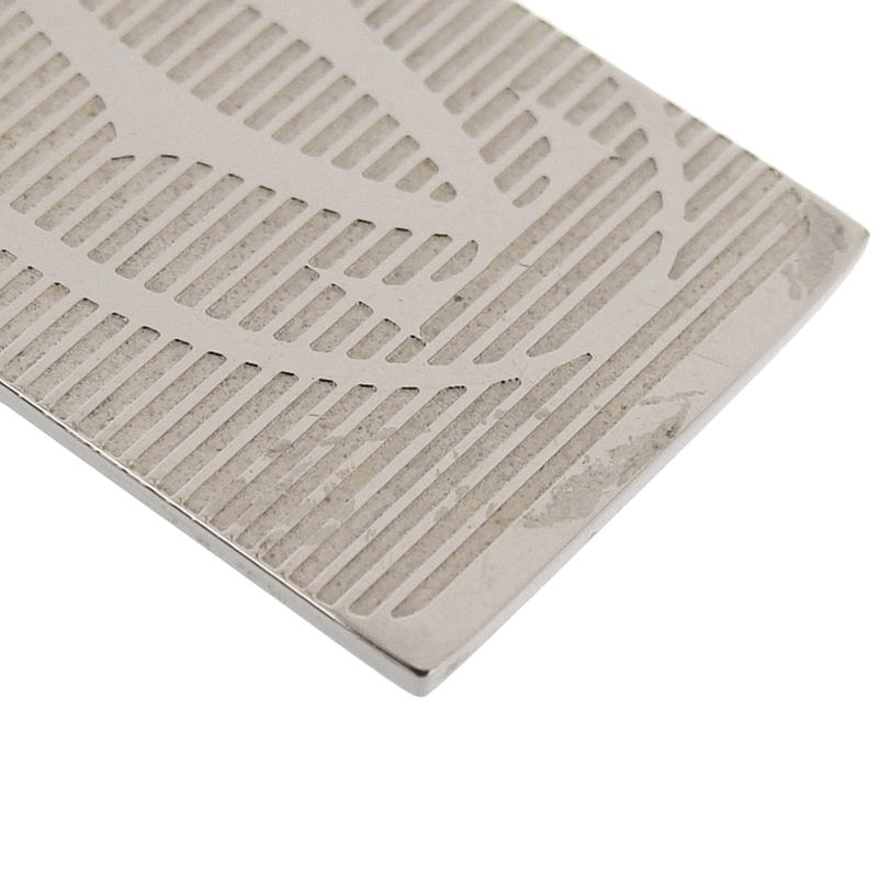 Cartier Happy Birthday 2C Decor Logo Engraved Bill Clip Billfold Money Clip