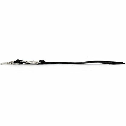 Loewe Charm Silver Black Anagram C821232x02 Excellent Condition