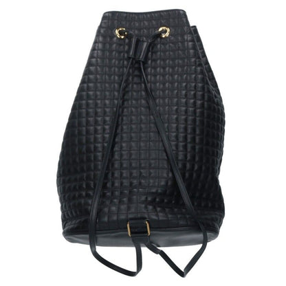 Celine Quilted Ccharm Leather Backpack Women