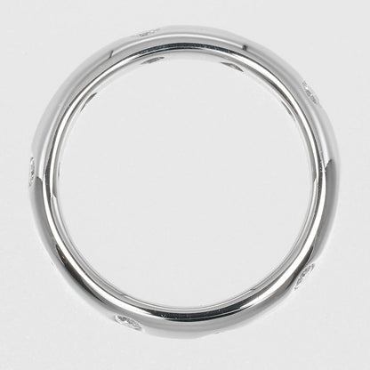 Tiffany & Co Dots Pt950platinum × Diamond 7.5 Ladies 6.7g Ring