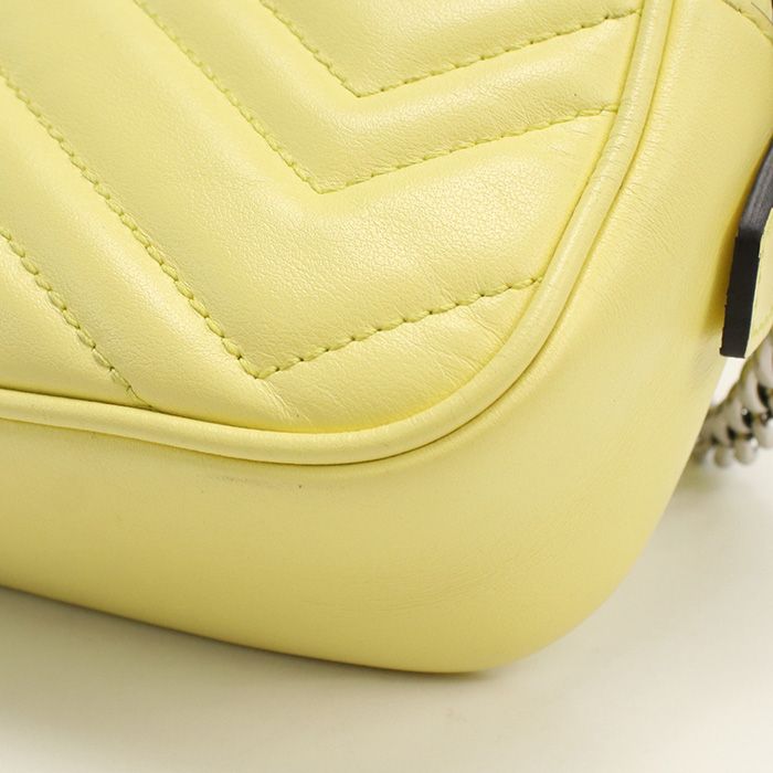 Gucci Mini Camera Bag GG Marmont 634936 Shoulder Bag Quilted Leather Women