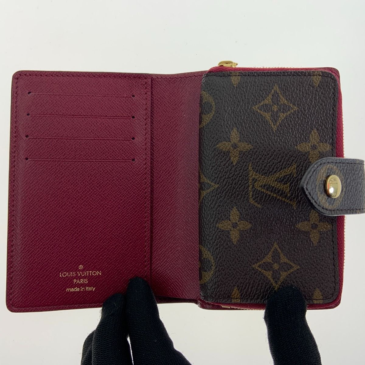 Louis Vuitton Monogram Portefeuille Juliet Bifold Short Wallet
