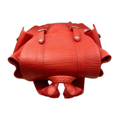 Louis Vuitton Backpack Sac Christopher MM Backpack M23764 Epi Logo Red Louis