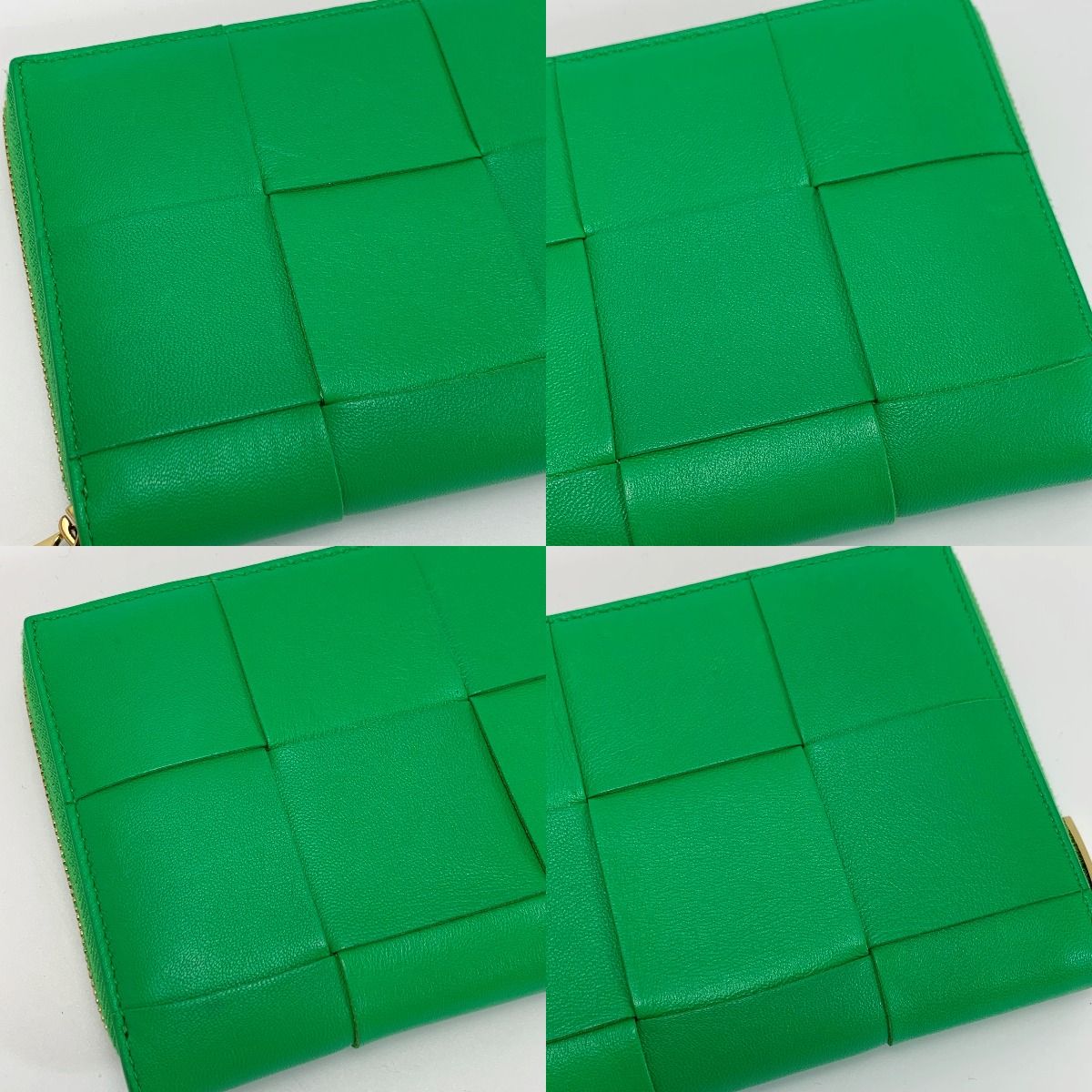 Bottega Veneta Maxi Intrecciato Lamb Leather Paraquito Round