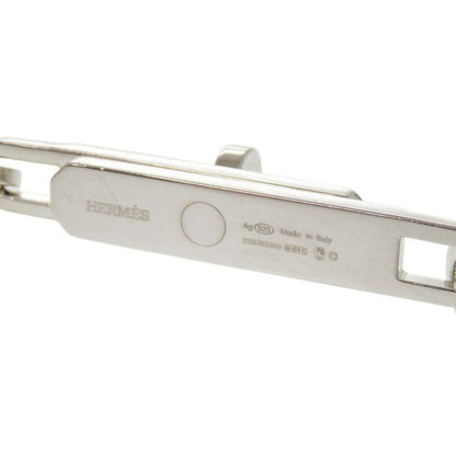 Hermes Alpha Kelly Silver 925 Necklace 1568 Hermes
