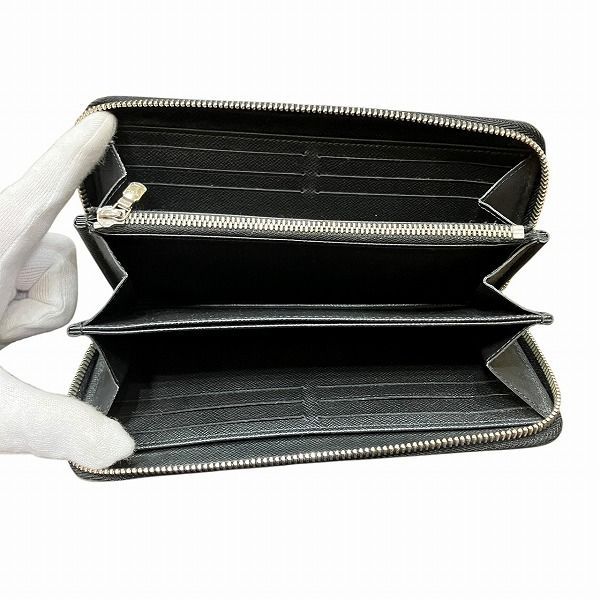 Louis Vuitton Epi Zippy Wallet M61857 Noir Black Long Wallet Unisex