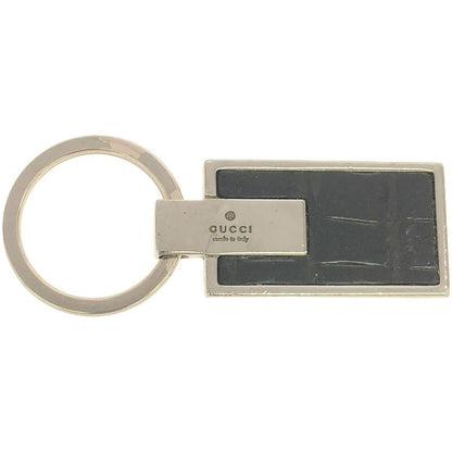 Gucci Key Holder Silver and Black