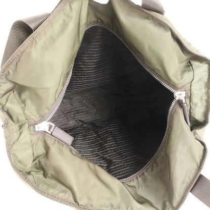 Prada Tessuto Nylon Triangle Logo Tote Bag Shoulder Business Commuter Document