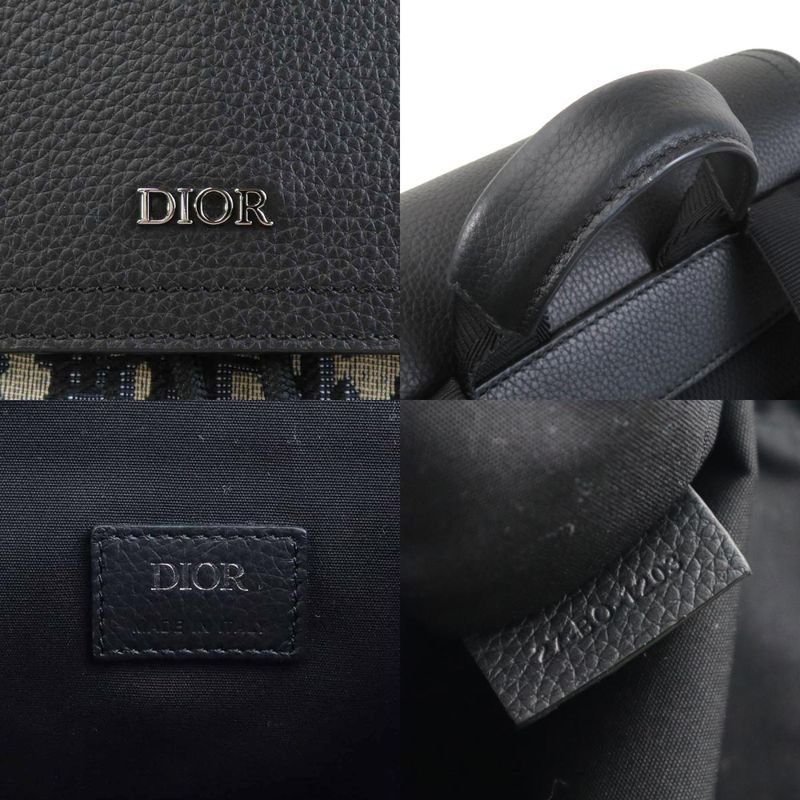 Christian DIOR Backpack Oblique Saddle