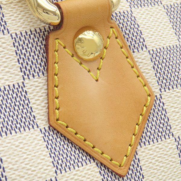 Louis Vuitton Handbag Saleya PM Damier Azure Canvas Damier Azure Gold Hardware