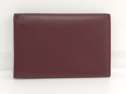 Cartier Card Case Pass Case Must Line Leather Bordeaux