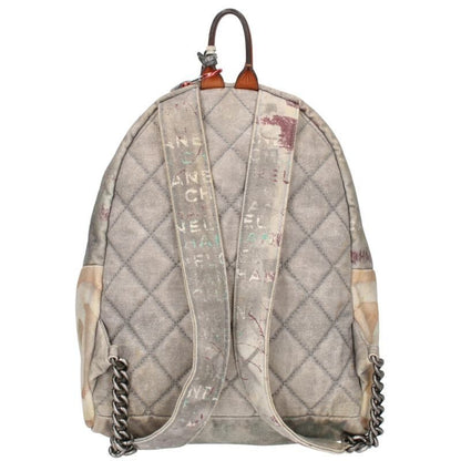Chanel A92352 2014 Collection Graffiti Painted Backpack For Men
