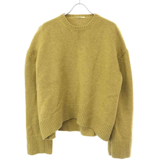 Celine by Phoebe Philo Cashmere Chunky Knit Sweater 2 3bj4 6394 Mustard XS