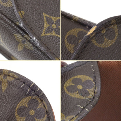 Louis Vuitton Shoulder Bag Monogram Saint-Cloud Cracks in the Folds Inside