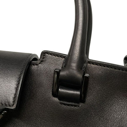 Saint Laurent Paris Handbag Baby Monogram Cabas Su 400914 Black Leather