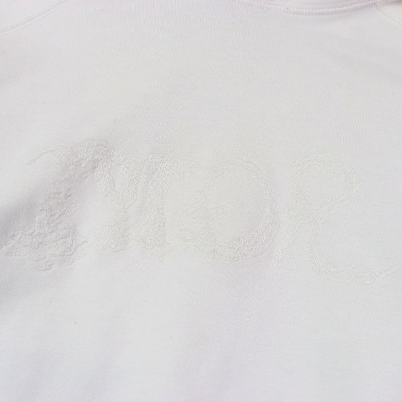 DIOR Homme 143j683b0531 Peter Doig Logo Embroidery Pullover Hoodie White S