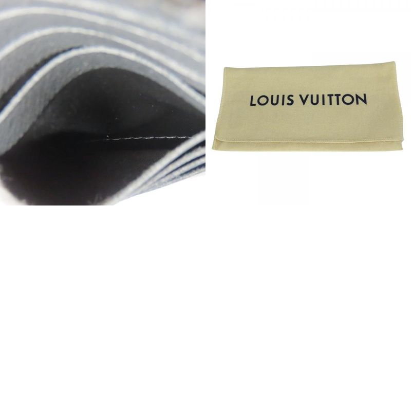 Louis Vuitton Long Wallet Zippy Wallet Vertical M62295 Monogram Eclipse Black