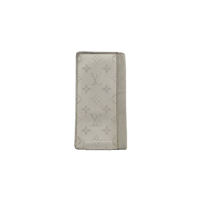 Louis Vuitton Portefeuille Brother Nm Taiga Llama Bifold Long Wallet M30889