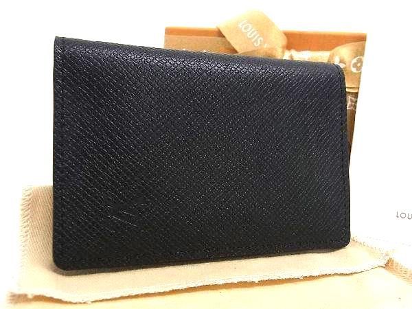 Louis Vuitton M30537 Taiga Organizer Deposit Card Case Business Card Holder