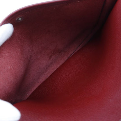 Hermes Evelyn 2PM Taurillon Clemence Red/silver Hardware □J Ladies Shoulder Bag